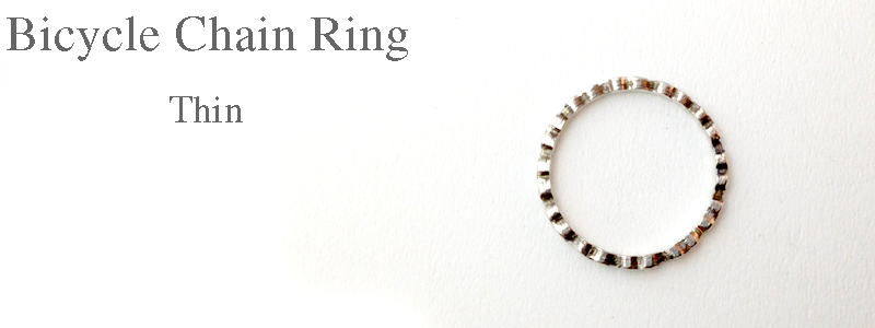 Bicycle Chain Ring Rui & Aguri Fine Jewelry